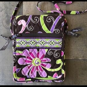 Vera Bradley Purple Punch Mini Hipster Crossbody​​​​​​​​​